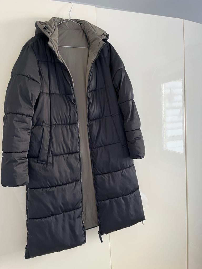 Jas Zara, 2 kleuren, maat M, Kleding | Dames, Ophalen of Verzenden, Zo goed als nieuw, Maat 38/40 (M), Zwart