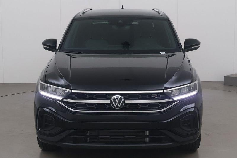 Volkswagen T-Roc 1.5 tsi R-Line 150 AT, Auto's, Volkswagen, 4 cilinders, Overige bekleding, Zwart, Bedrijf