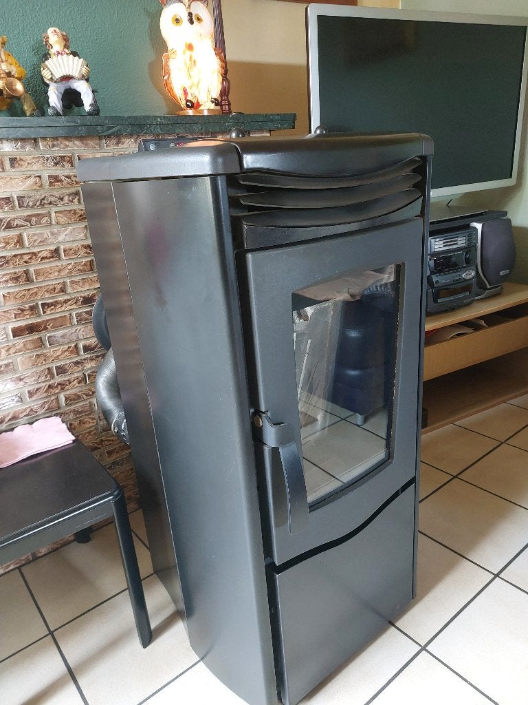 Pelletkachel ExtraFlame Melinda Steel Air, Autres carburants, Enlèvement, Utilisé, Poêle à granulés