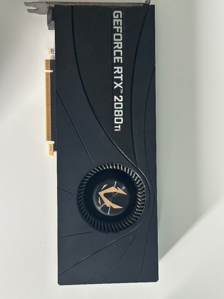 ZOTAC NVIDIA GeForce RTX 2080 Ti BLOWER — 11 GB GDDR6, Computers en Software, Videokaarten, Ophalen, PCI-Express 3, GDDR6, Nieuw