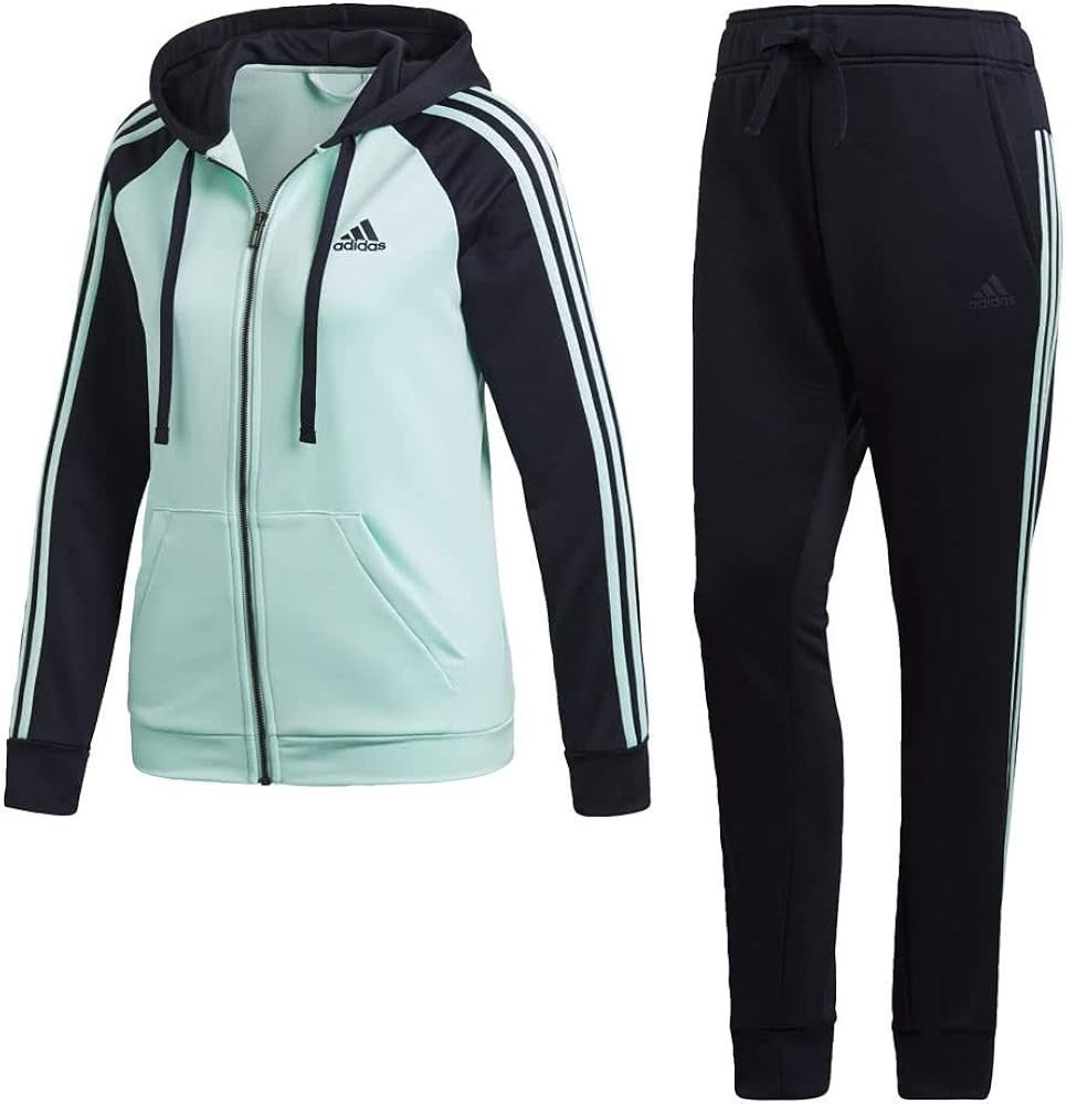 Nieuw Adidas trainingspak XS donkerblauw/mintgroen, Kleding | Dames, Sportkleding, Overige typen, Nieuw, Ophalen of Verzenden
