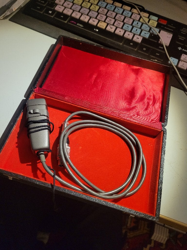 Sennheiser MD 214/1 vintage – Très bon état, Musique & Instruments, Enlèvement ou Envoi, Comme neuf, Autres types
