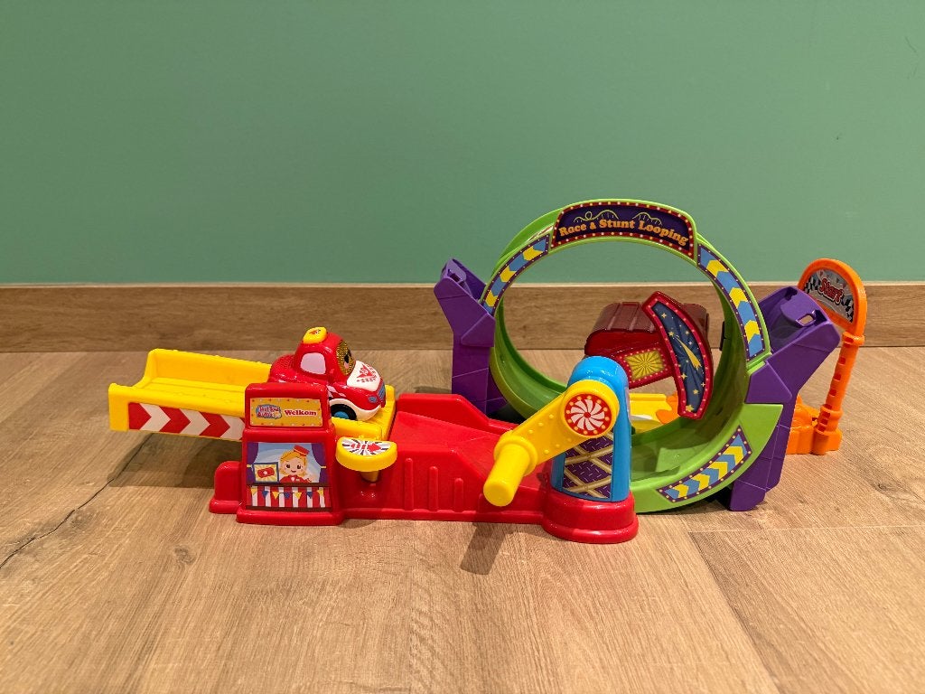 V Tech stunt looping, Ophalen, Gebruikt, 2 tot 4 jaar