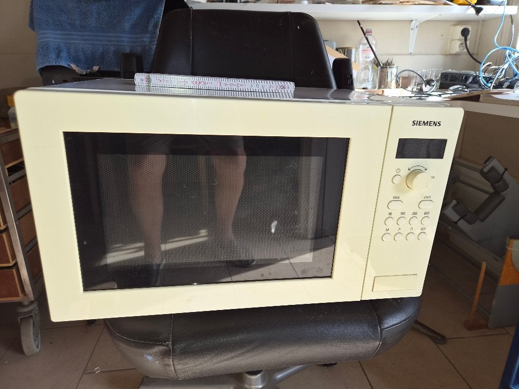 microgolf oven, Elektronische apparatuur, Ophalen, Gebruikt, Draaiplateau, Oven
