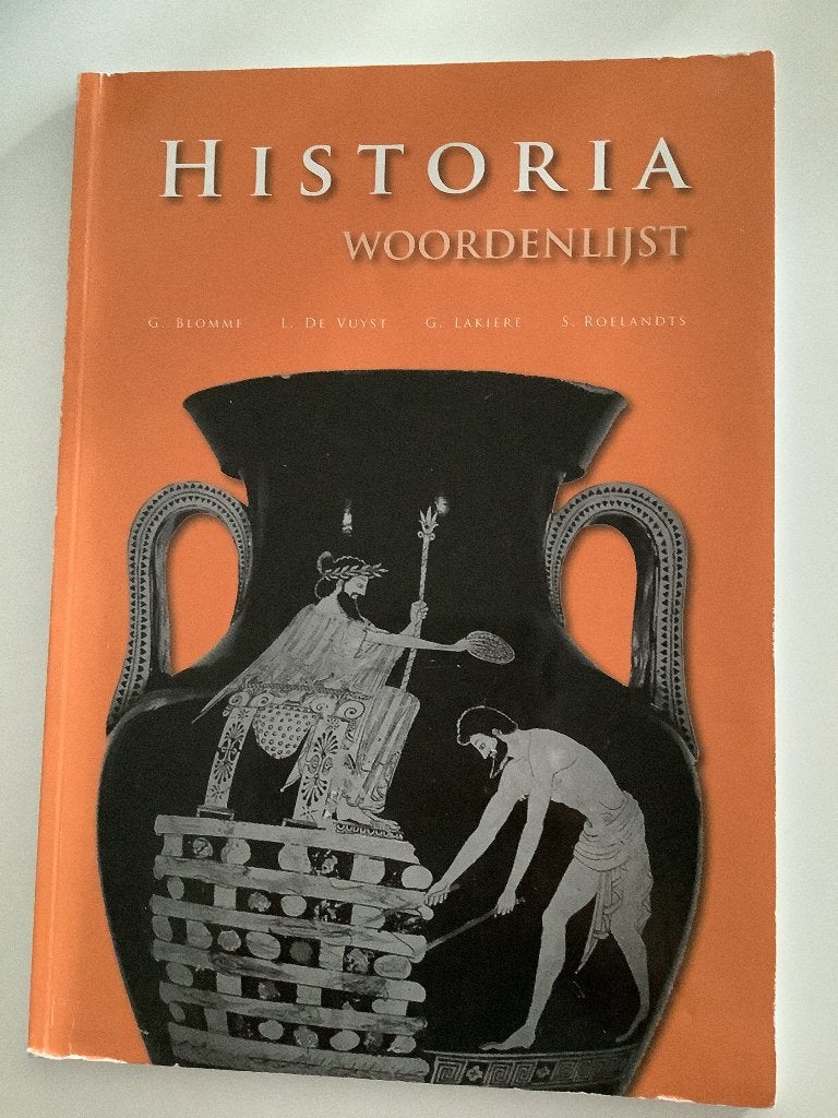 HISTORIA woordenlijst 9789062810260, Boeken, Ophalen of Verzenden, Gelezen, Grieks
