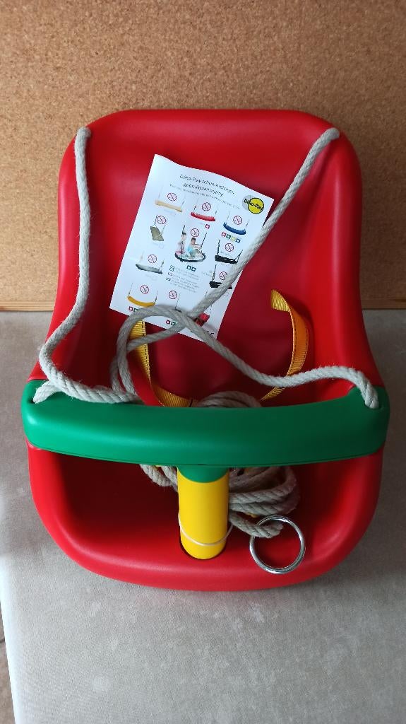 Peuterschommel met inlegkussen - NIEUW €20, Ophalen of Verzenden, Nieuw