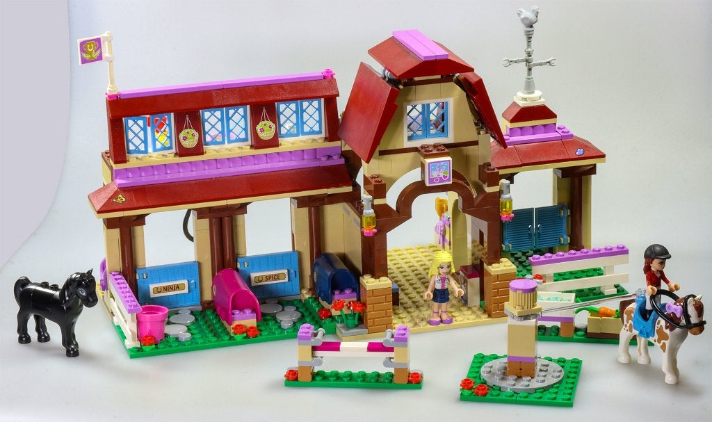 Lego Friends 41126 “Heartlake paardrijclub” - volledige set, Gebruikt, Lego, Ophalen of Verzenden, Complete set
