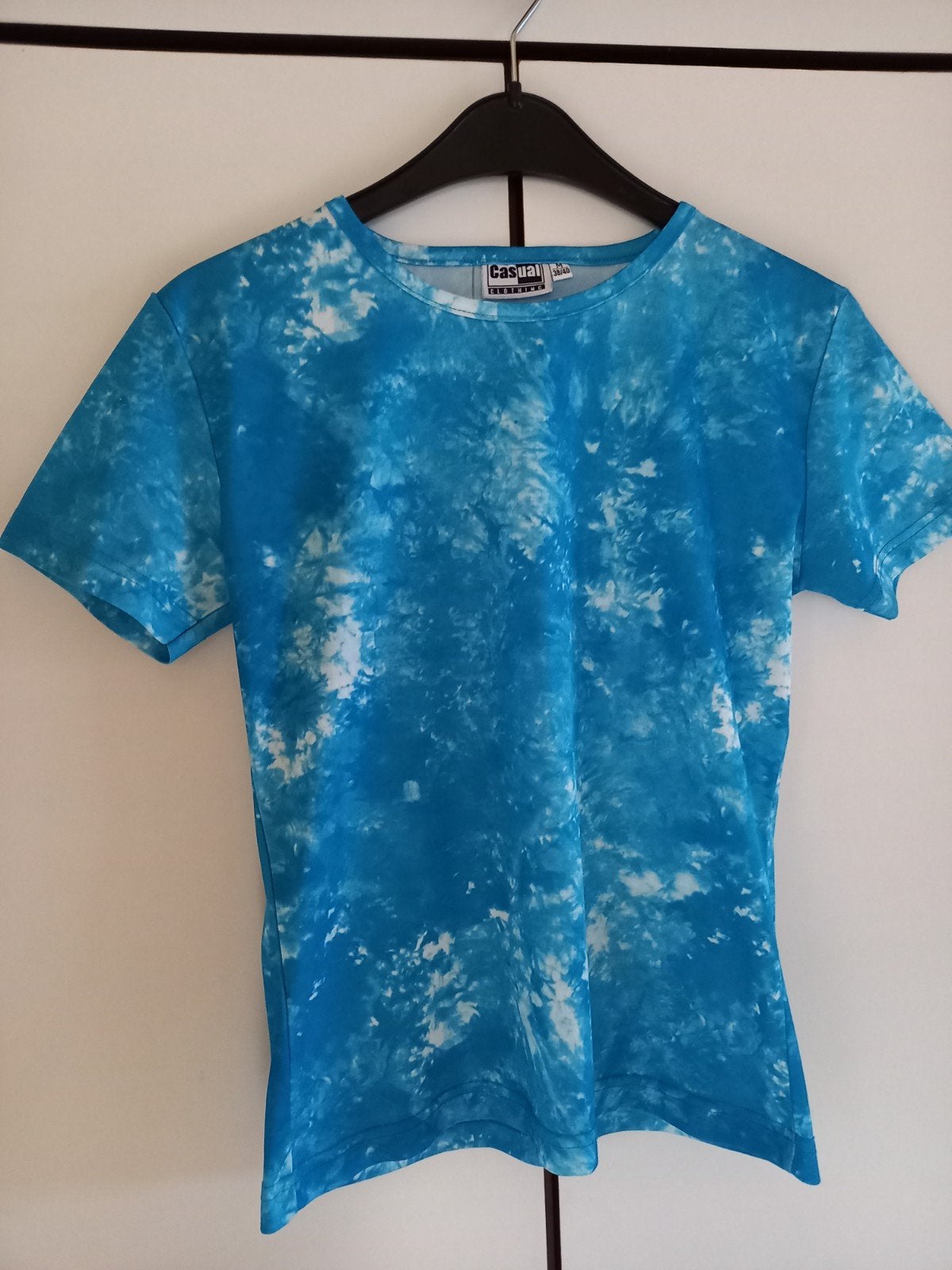 HALLO, IK BEN JE NIEUWE CASUAL T'SHIRT > MAAT 38/40, Ophalen of Verzenden, Blauw