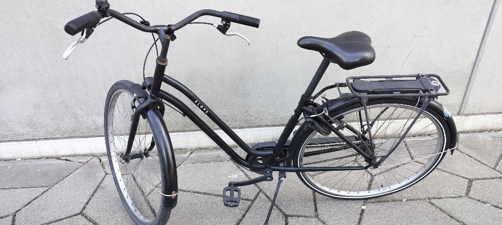 Damesfiets, Ophalen