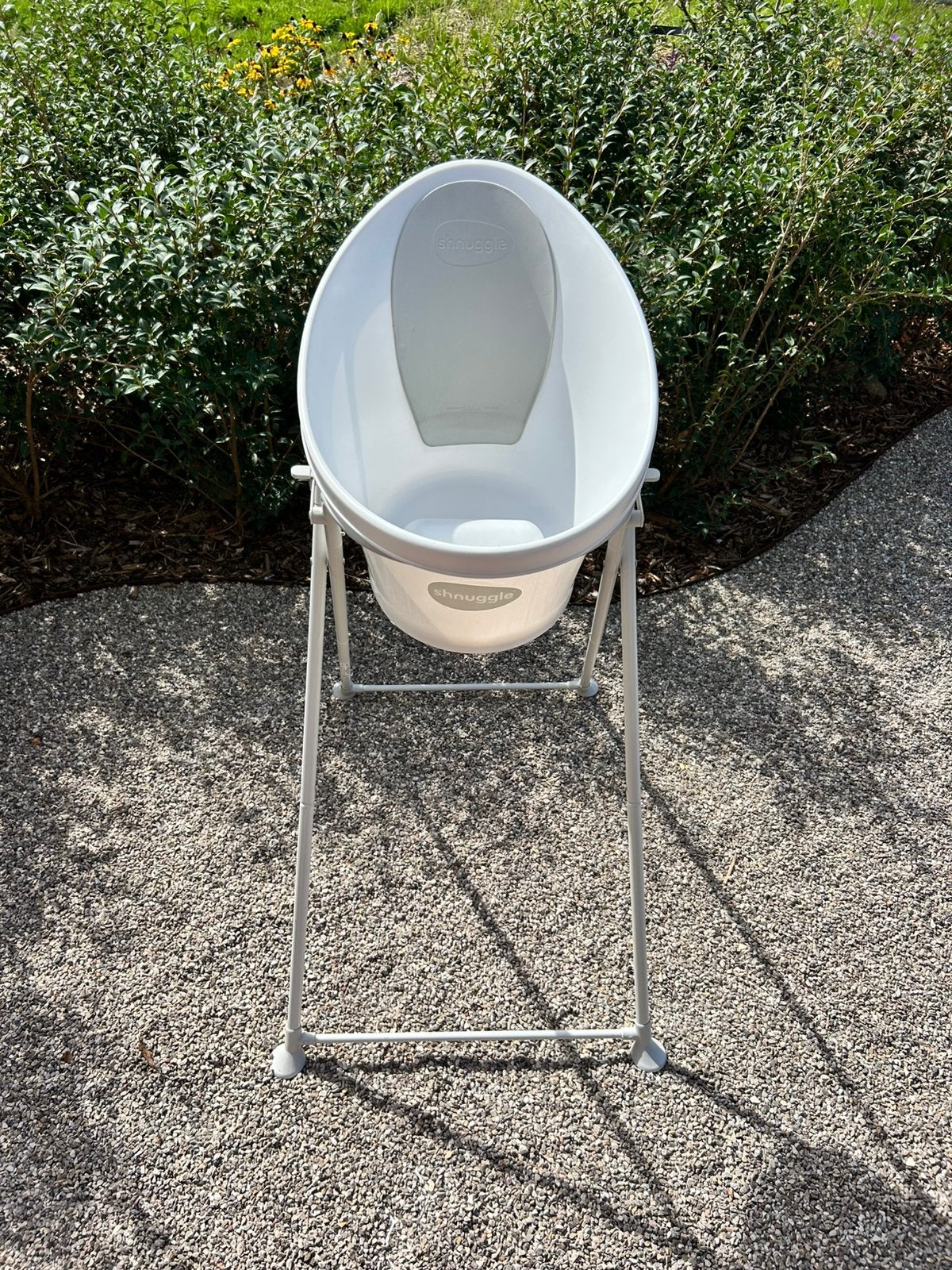 Babybad met staander shnuggle, Kinderen en Baby's, Badjes en Verzorging, Ophalen, Gebruikt, Badje, Overige merken