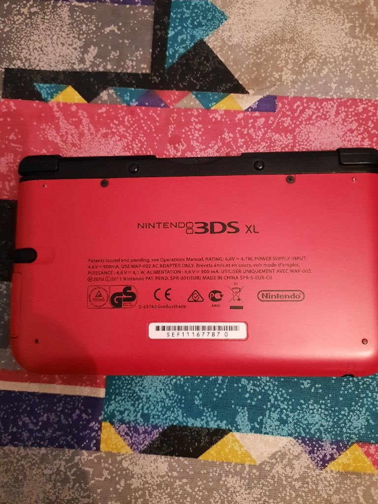 Nintendo 3DS XL met 3 games met lader, Ophalen, Gebruikt, 3DS, Met games