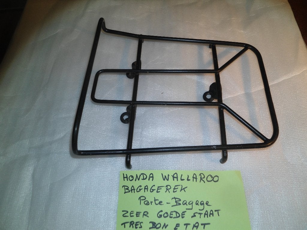 Honda wallaroo : bagagerek, Fietsen en Brommers, Ophalen, Zo goed als nieuw, Frame, Honda wallaroo