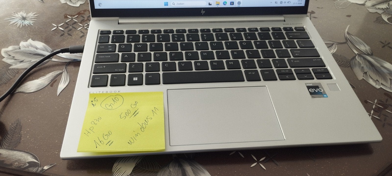 HP elitebook 830 i5 g10 13e generatie, Doe-het-zelf en Bouw, Verwarming en Radiatoren, Ophalen