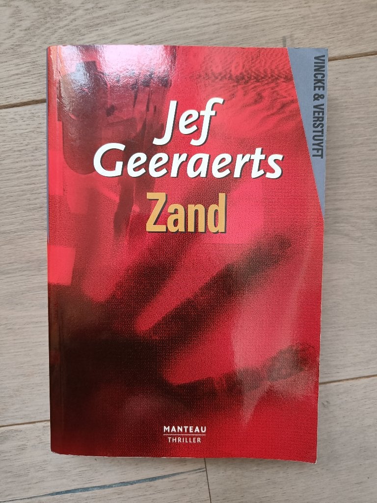Thriller: Zand - Jef Geeraerts, Gelezen, België, Ophalen of Verzenden, Jef Geeraerts