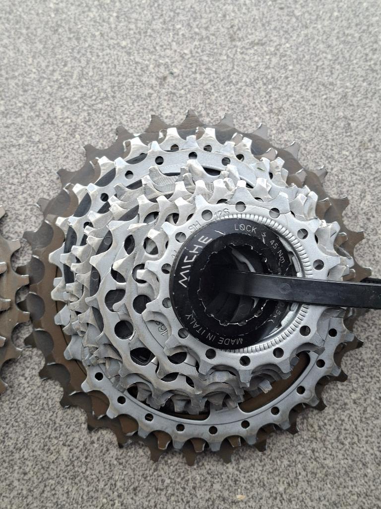 Miche cassette Primato 12sp 14/30 K12 voor shimano, Fietsen en Brommers, Ophalen of Verzenden, Gebruikt, Crankstel of Pedalen