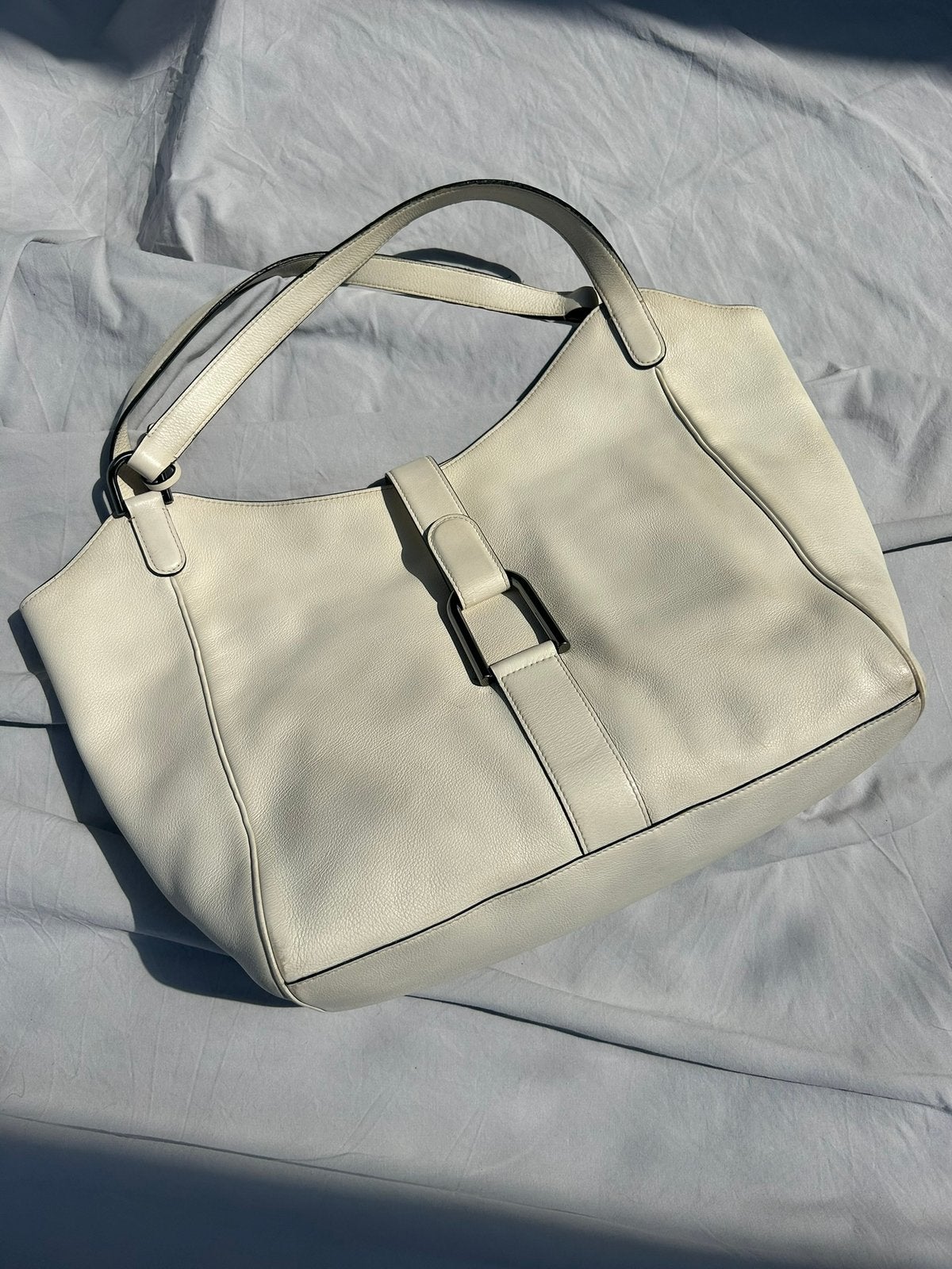 Delvaux givry wit, Handtassen en Accessoires, Ophalen of Verzenden, Zo goed als nieuw, Wit