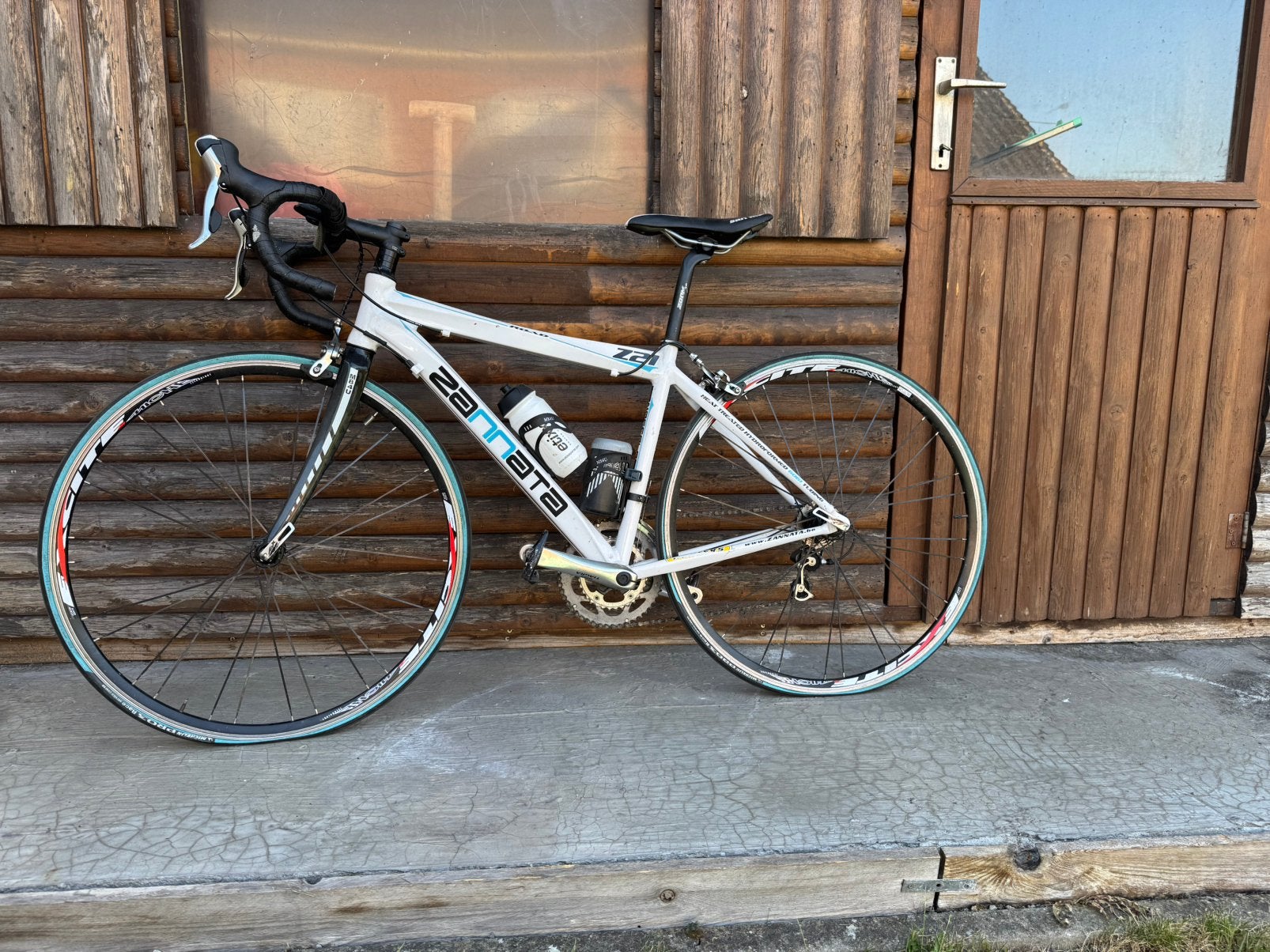 Koersfiets Zannata, Velgrem, Versnellingen, Zo goed als nieuw, Ophalen