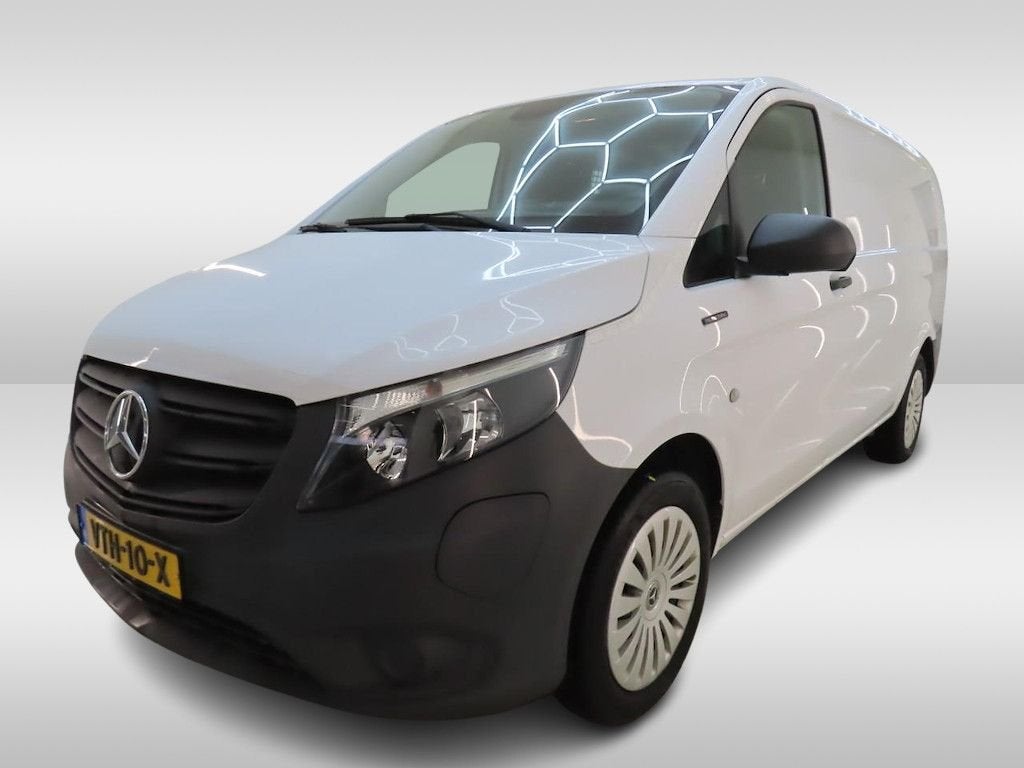 Mercedes-Benz eVito Lang 66 kWh Bott Vario Inrichting, Autos, Achat, Mercedes-Benz, Automatique, Blanc