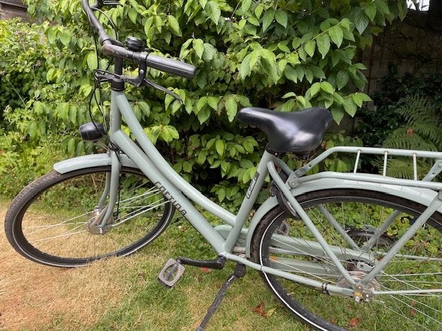 muntgroene damesfiets Cortina, Ophalen, Gebruikt