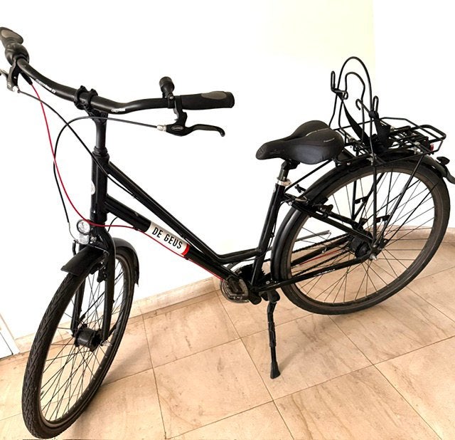De Geus City 3.5 stadsfiets – Nexus 7 – schooltashouder, Enlèvement, Comme neuf, Vitesses