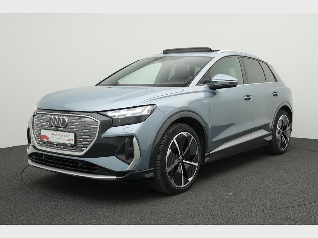 Audi Q4 e-tron Q4 e-Tron 82 kWh 50 Quattro Edition One Blue, Automatique, Cruise Control, Électrique, SUV ou Tout-terrain