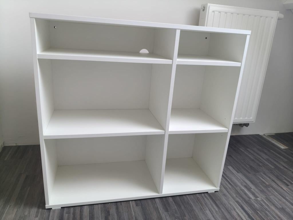 Étagère blanche VIHALS Ikea, 25 à 50 cm, Avec tablette(s), Moins de 100 cm, Comme neuf