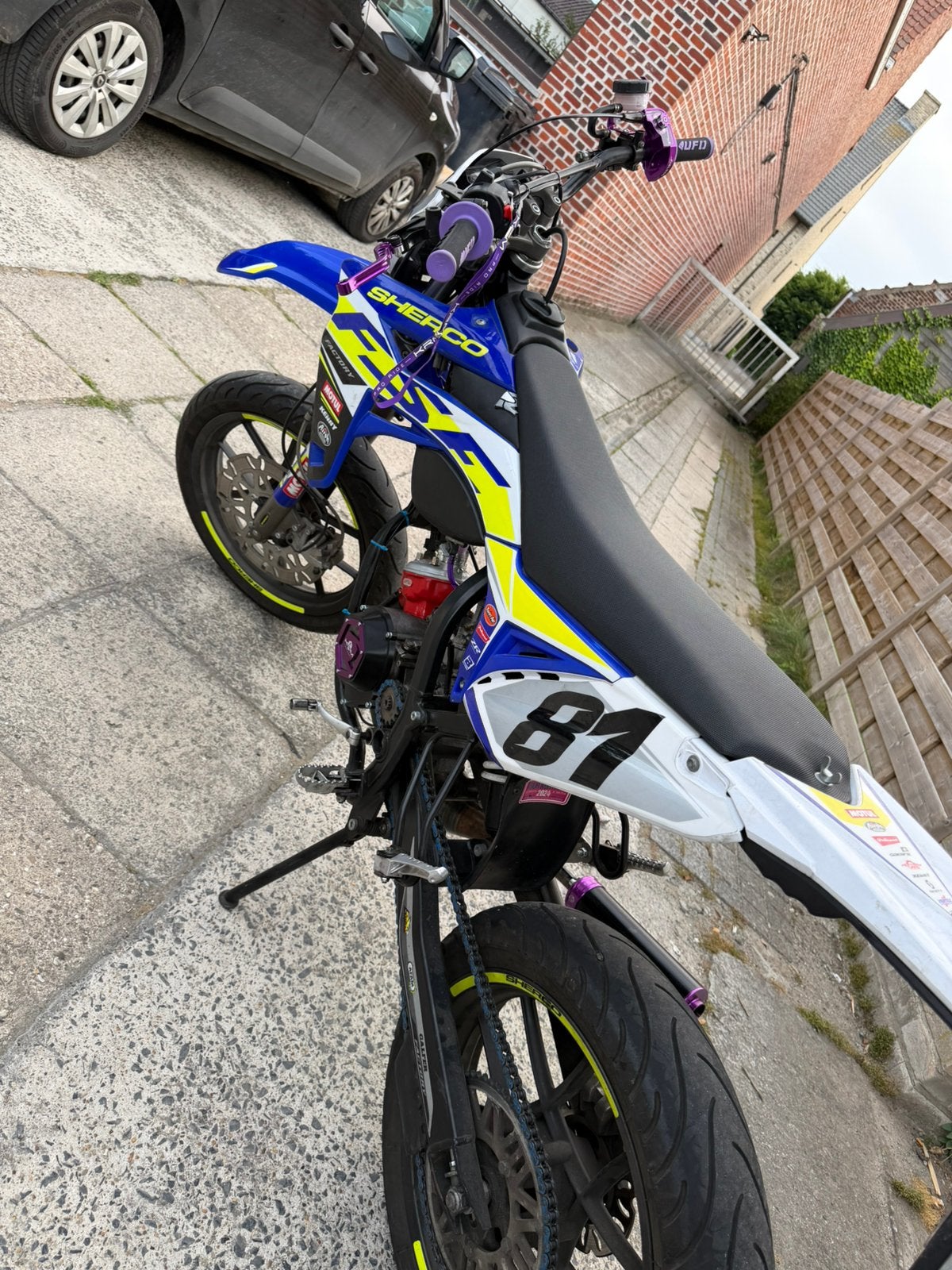 Sherco moet wegg, 6 versnellingen, Nieuw, Ophalen of Verzenden, Klasse B (45 km/u)