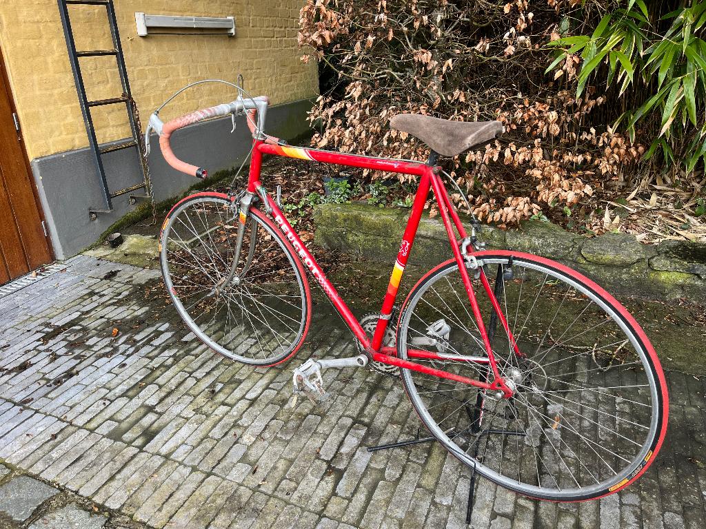 peugeot retro koersfiets 1976, Fietsen en Brommers, Fietsen | Oldtimers, 55 tot 59 cm, Ophalen, Peugeot, Jaren '60 of nieuwer