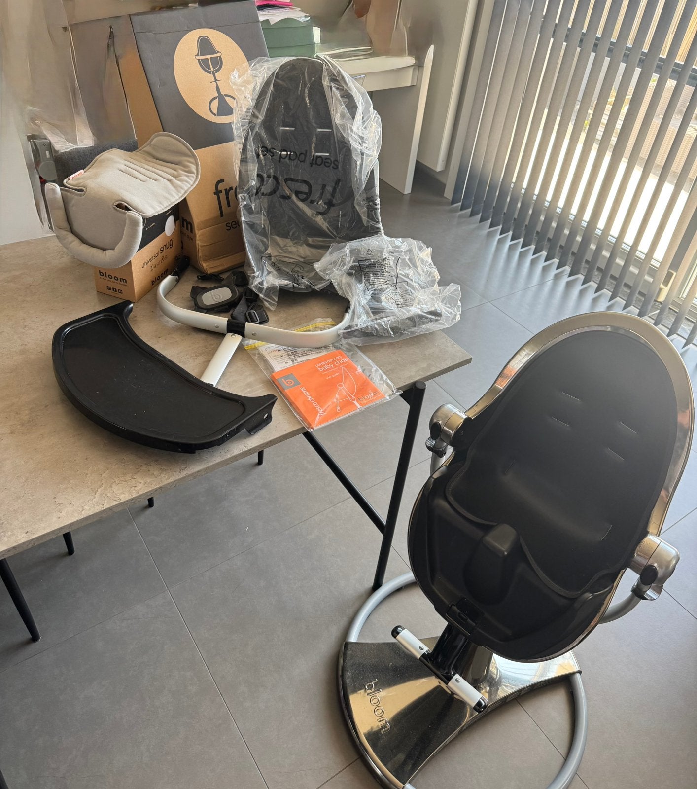 Chaise pour enfant Bloom Fresco complète, Enfants & Bébés, Enlèvement, Utilisé