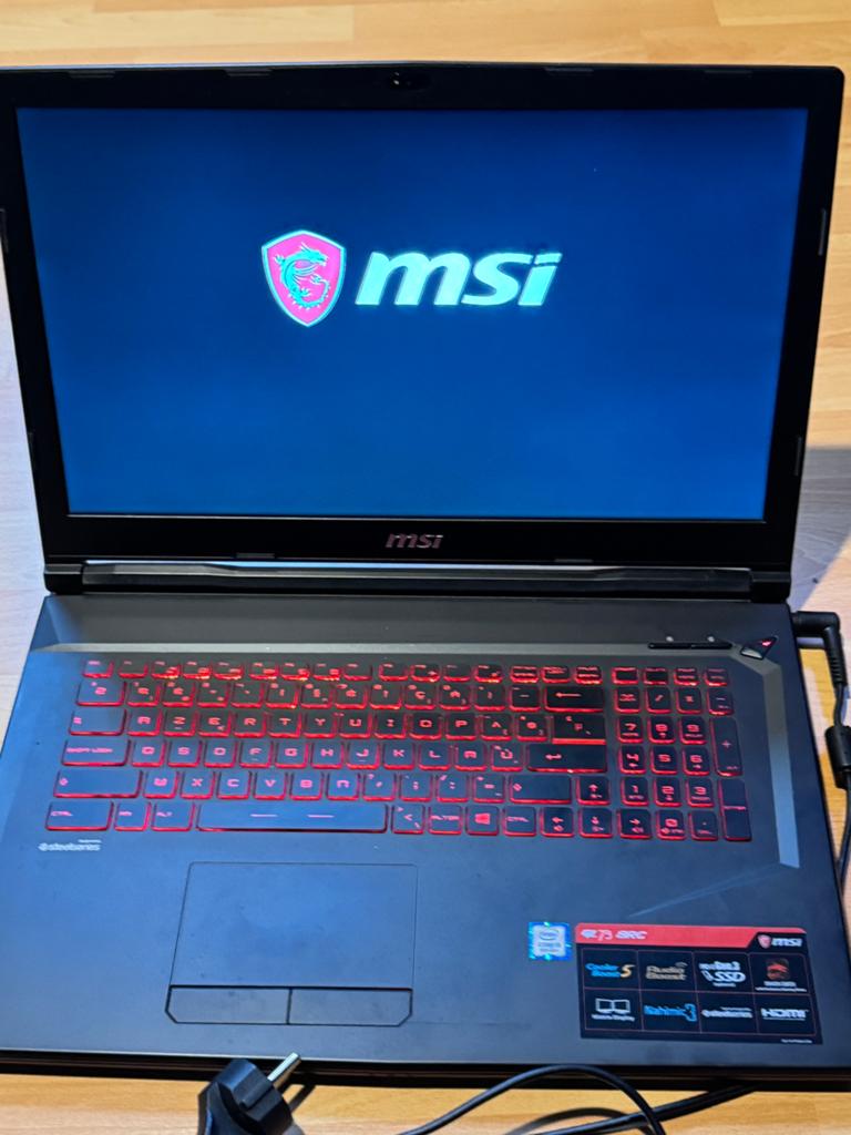 MSI gaming laptob GL73 8RC-016BE, Computers en Software, Gebruikt, HDD, 8 GB, Ophalen of Verzenden