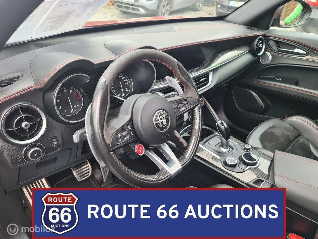 Alfa Romeo Stelvio Quadrifoglio | Route 66 Auctions, Autos, Achat, Entreprise, Boîte manuelle, Autre carrosserie
