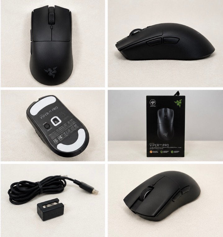Razer Viper V3 Pro Draadloze Gaming Muis | Zwart | Garantie, Computers en Software, Muizen, Rechtshandig, Muis, Gaming muis, Ophalen of Verzenden