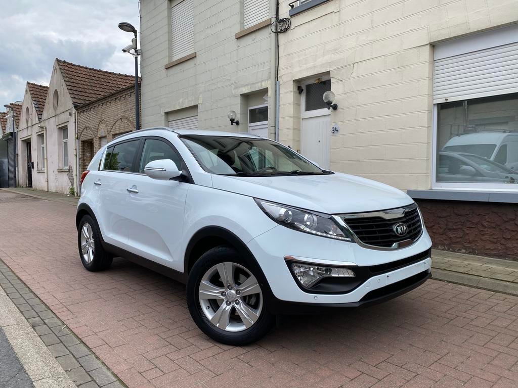 Kia Sportage 1.6i Benzine/2014/103000.km/GPS/1 Ste Eigenaar, Autos, Euro 5, 135 kW, Entreprise, Garantie prolongée