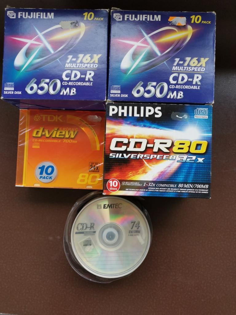 Diverse CD-R, Enlèvement, Neuf, Cd