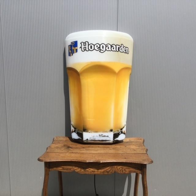 Lichtreclame HOEGAARDEN, Verzamelen, Ophalen, Gebruikt