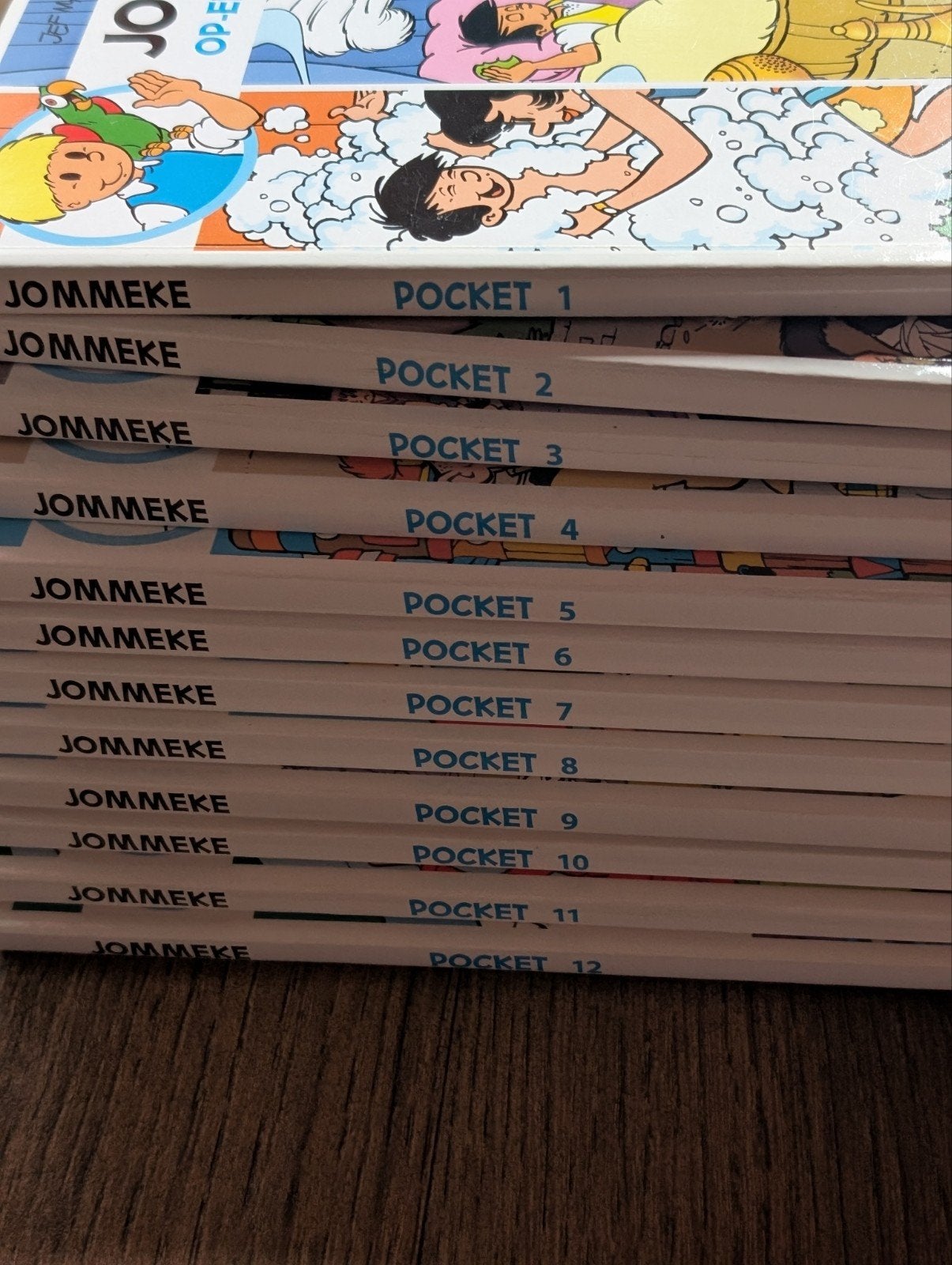 collection de pochettes Jommeke 1 à 12, Livres, Enlèvement ou Envoi, Comme neuf