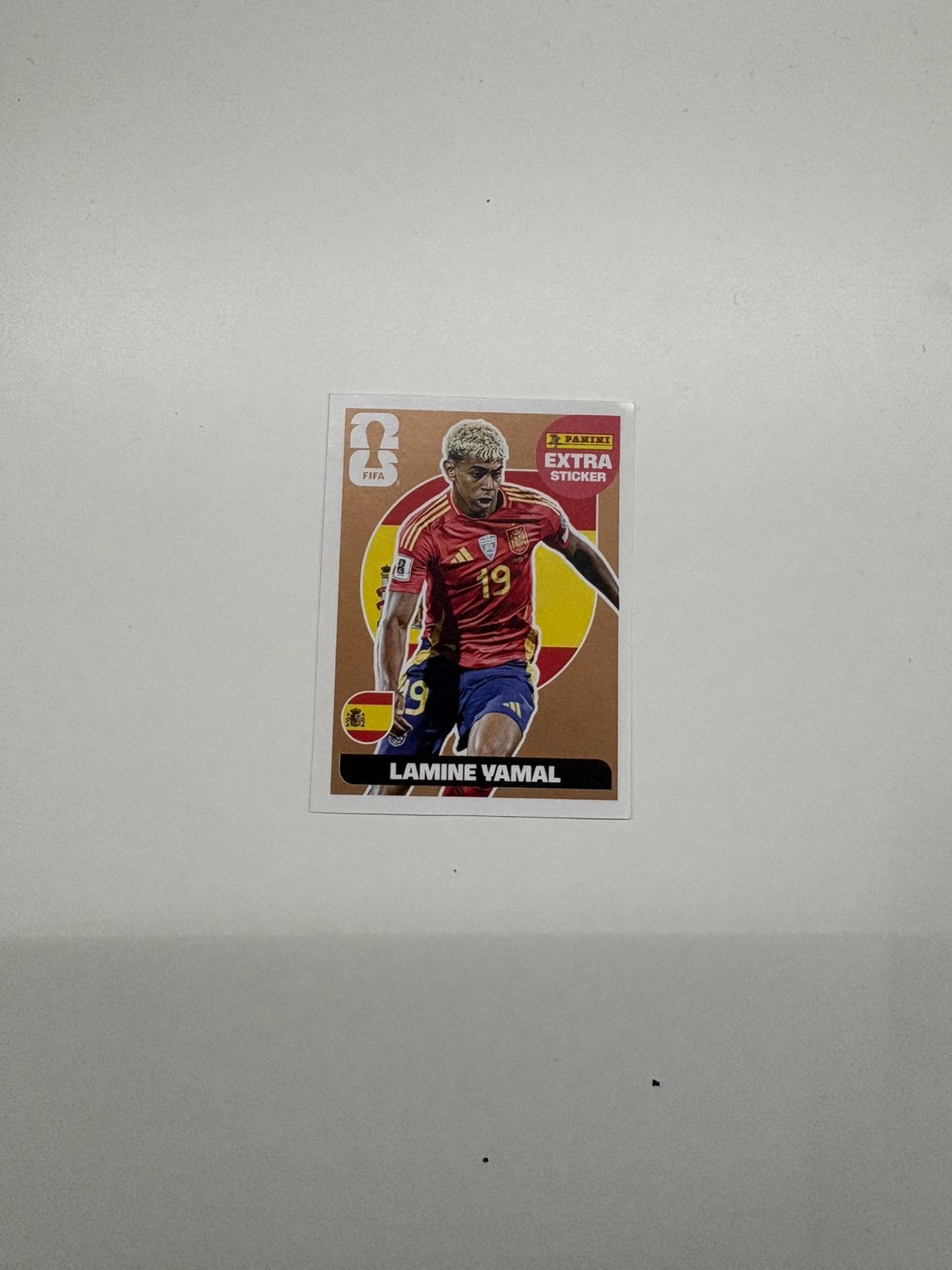 Lamine Yamal extra sticker bronze, Timbres & Monnaies, Enlèvement