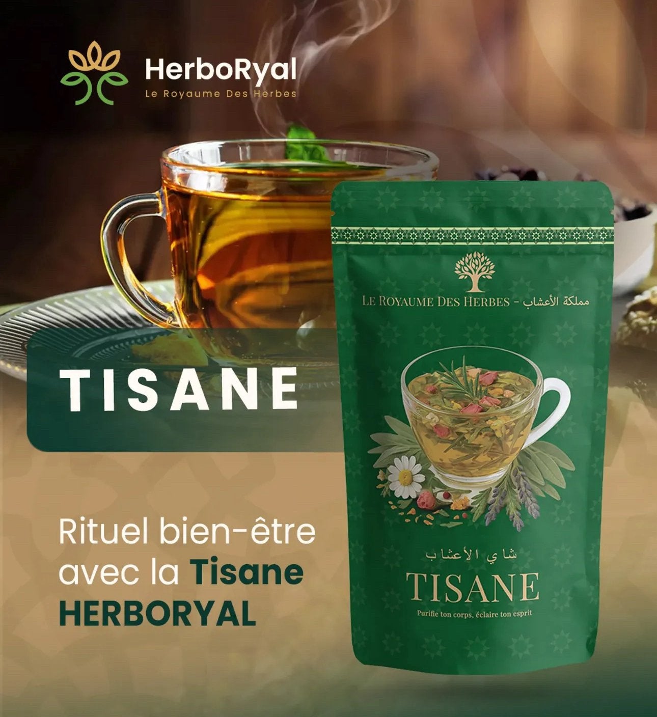 Tisane, Enlèvement ou Envoi, Comme neuf