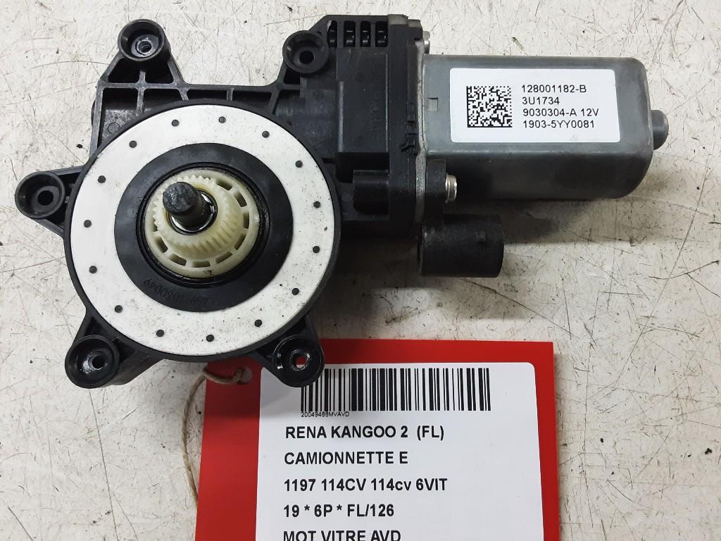 MOTEUR LEVE VITRE ELECTRIQUE AVANT DROIT (128001182B), Renault, Mevr. I. Hauben, Utilisé, Droite