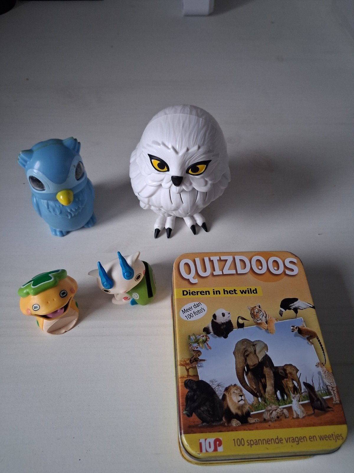 Quizdoos met kleine figurines, Enlèvement ou Envoi, Utilisé