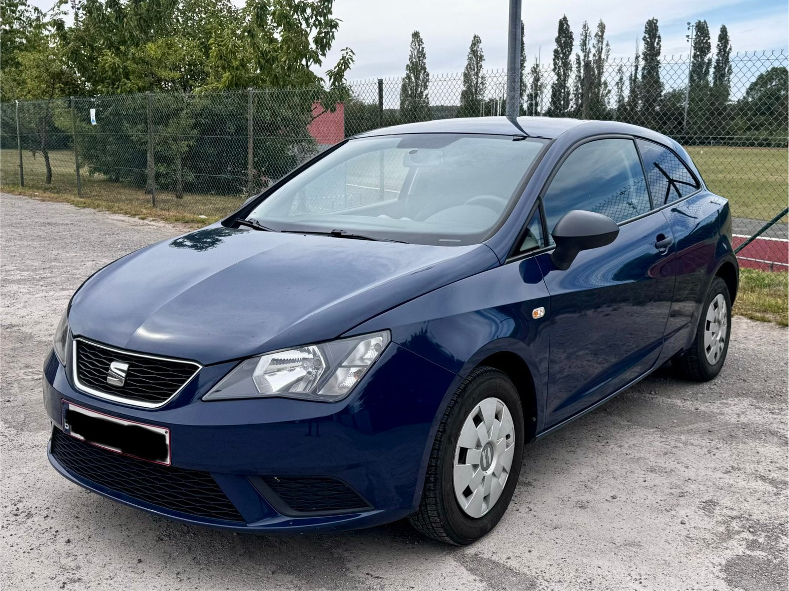 Seat ibiza 2016 1.0 Euro6b airco prêt à immatriculer, Auto's, Seat, Voorwielaandrijving, Stof, Blauw, Ibiza