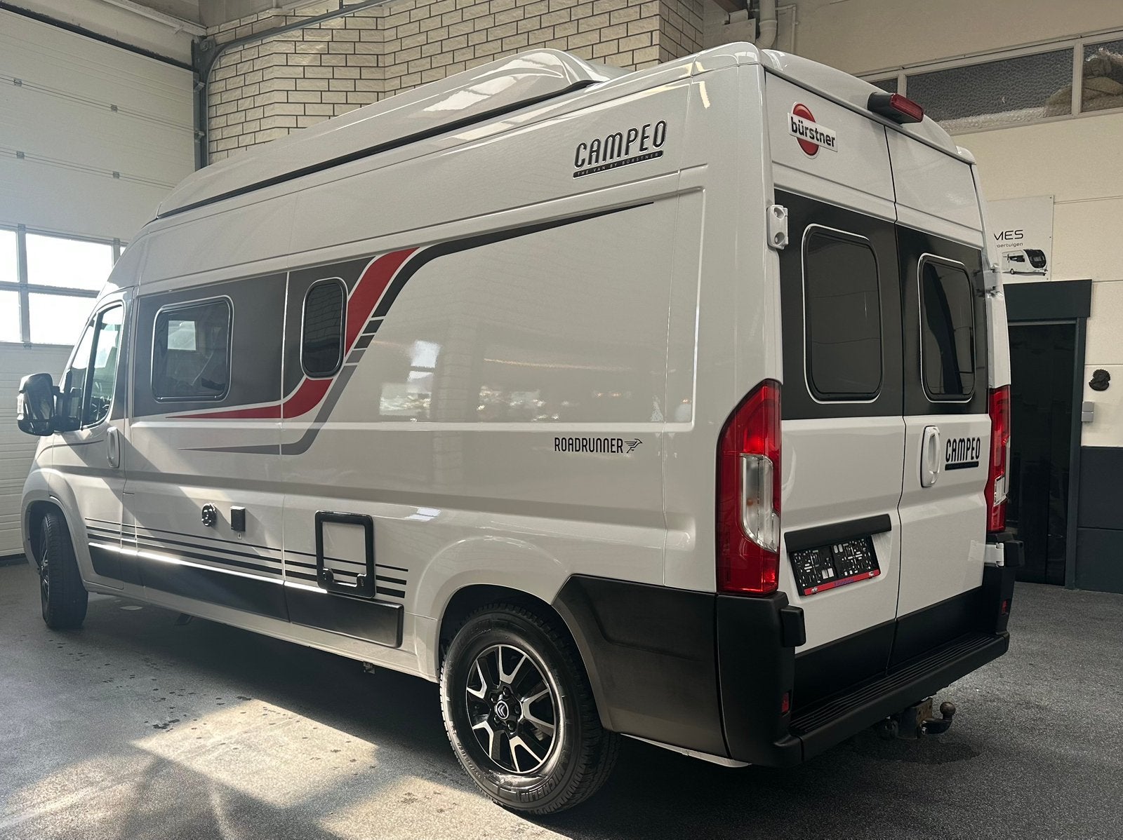 Citroën Jumper Burstner Campeo Roadrunner pour 4, Caravanes & Camping, Camping-cars, Jusqu'à 4, Boîte manuelle, Douche, Diesel