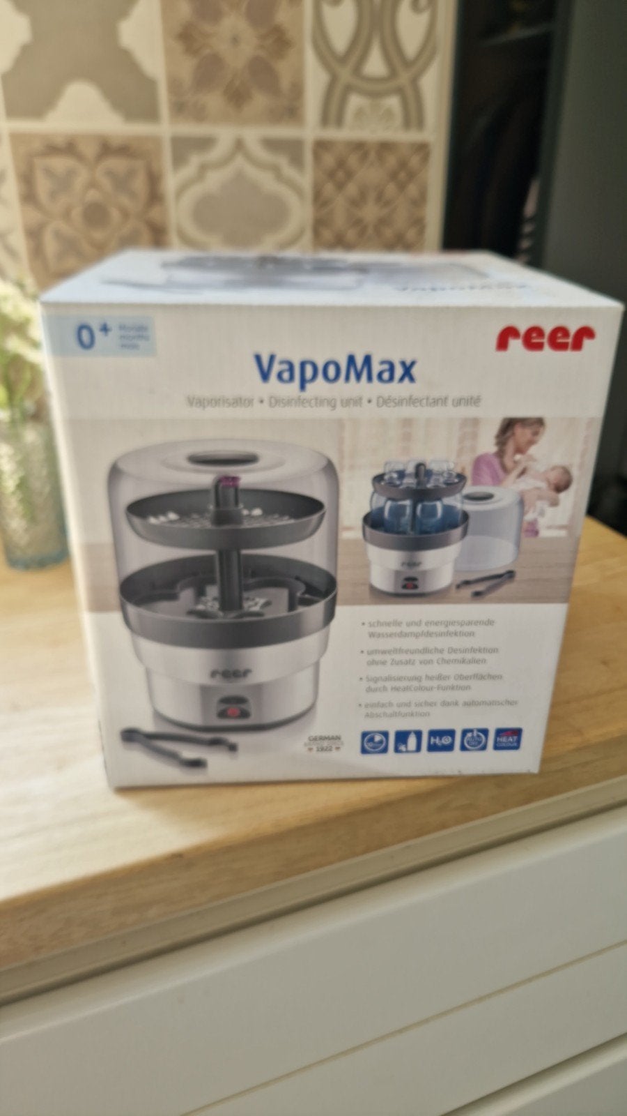 vapomax desinfectie apparaat, Kinderen en Baby's, Babyvoeding en Toebehoren, Ophalen, Zo goed als nieuw, Sterilisator, Philips Avent