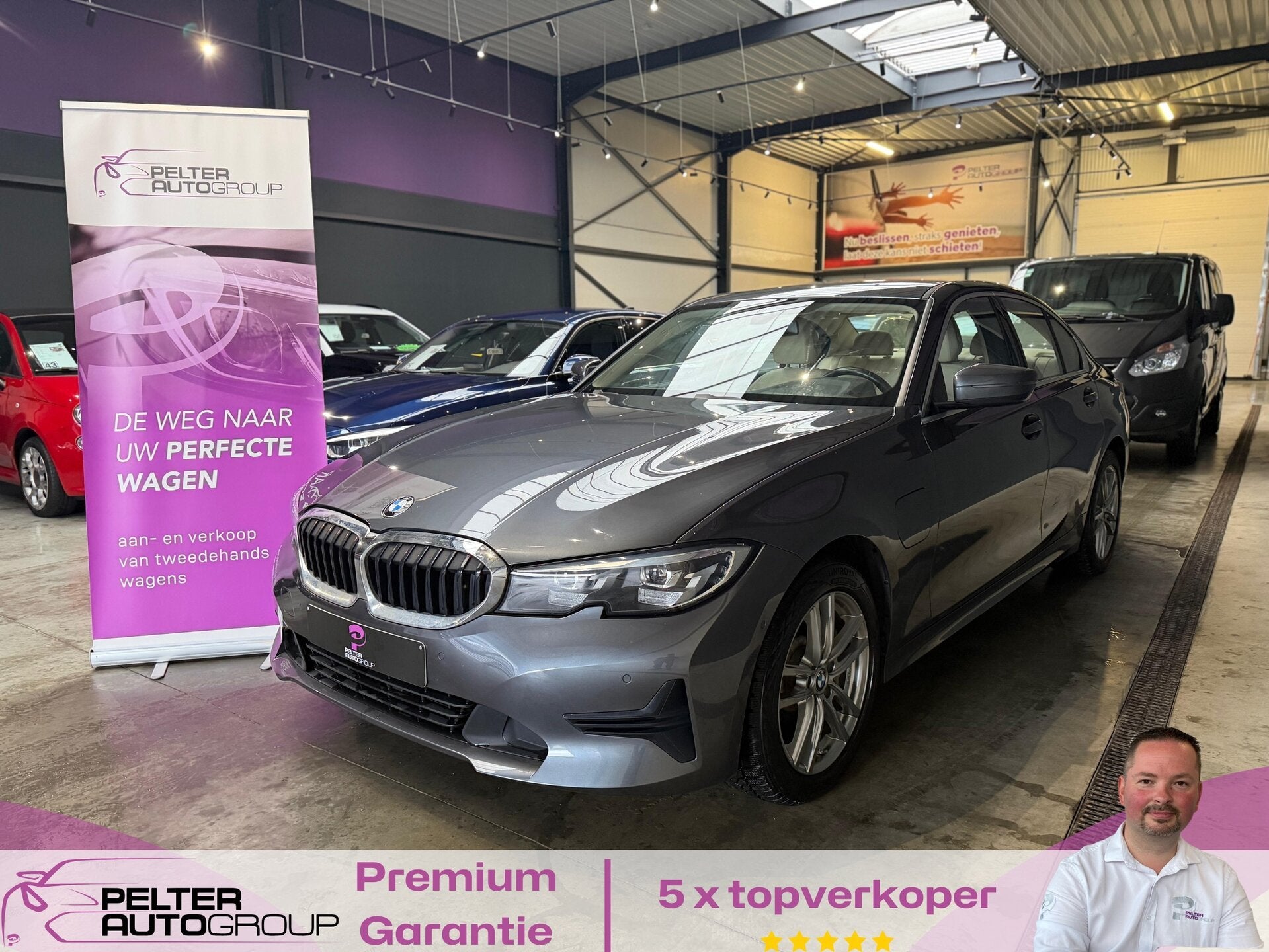 BMW 330 eA Plug-in Hybride GPS Leder Camera Topstaat!, Auto's, BMW, 1998 cc, 0 min, 184 pk, Bedrijf