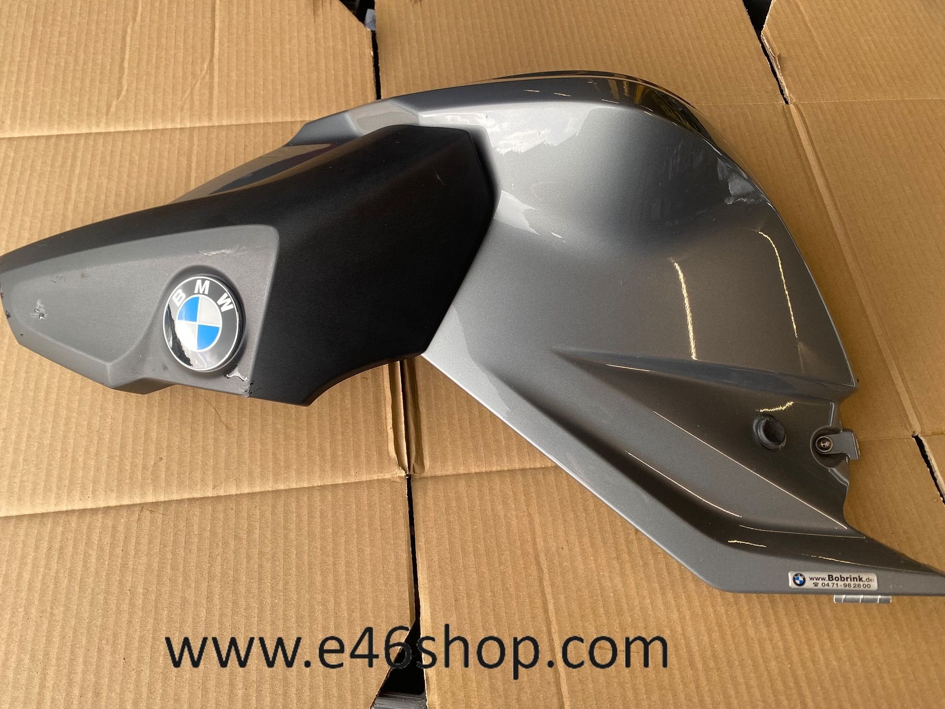 BMW F800R linker kap GRANITE GRIJS OE 46637728447, Gebruikt, -, -, Ophalen of Verzenden