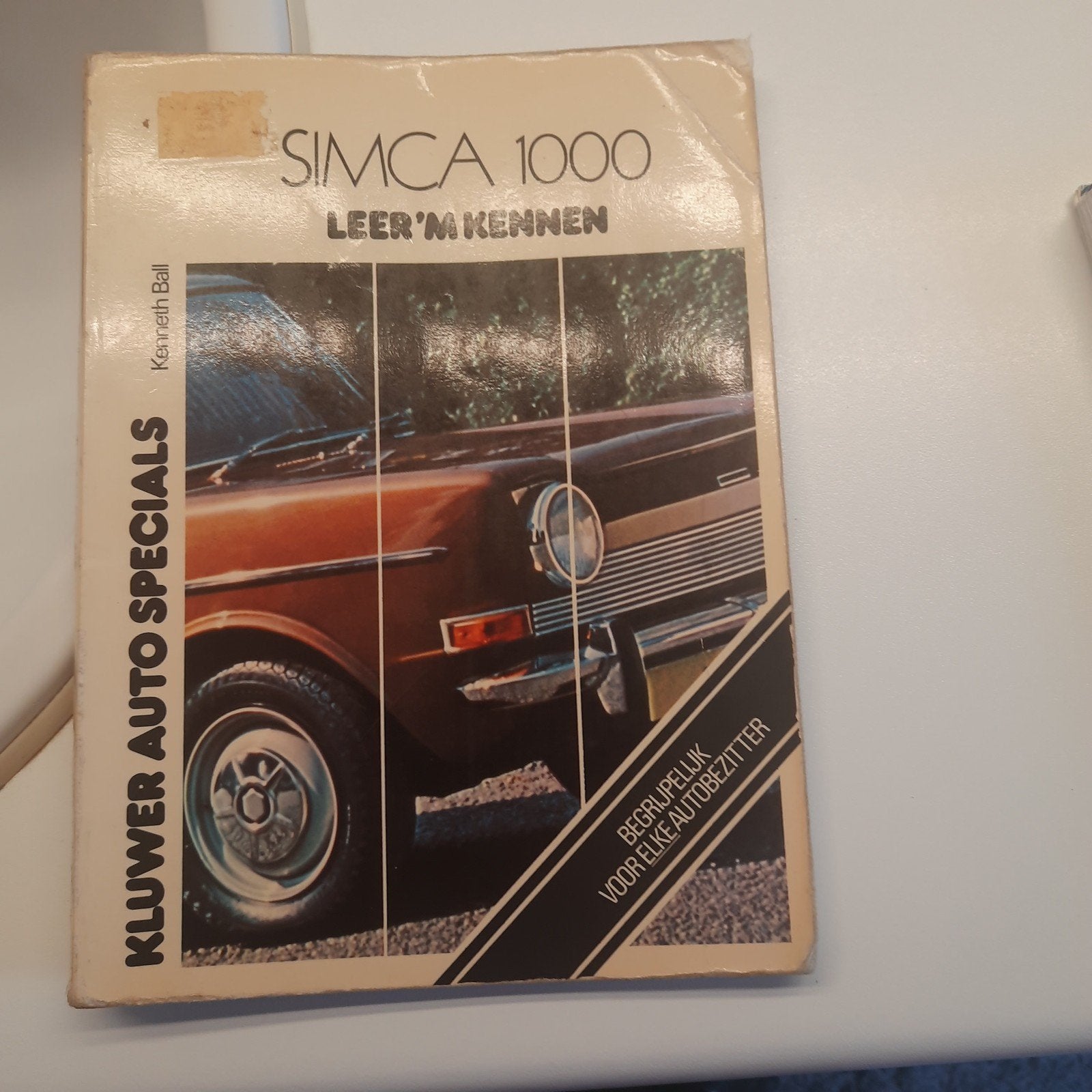 SIMCA 1000* KLUWER AUTO SPECIALS* KENNETH BALL *, Autos : Divers, Modes d'emploi & Notices d'utilisation, Enlèvement
