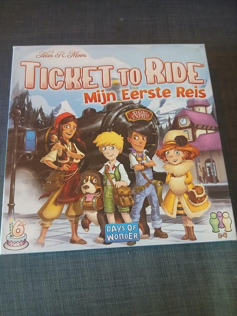 Ticket to ride: Mijn eerste reis, Trois ou quatre joueurs, Enlèvement, Utilisé, Days of Wonder