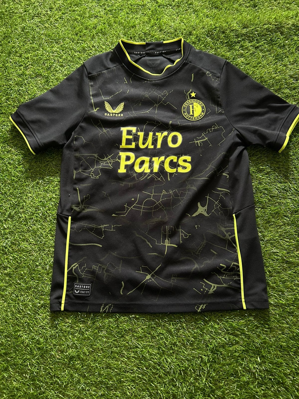 Feyenoord Rotterdam shirt maat 158, Maat S, Ophalen, Zo goed als nieuw, Shirt