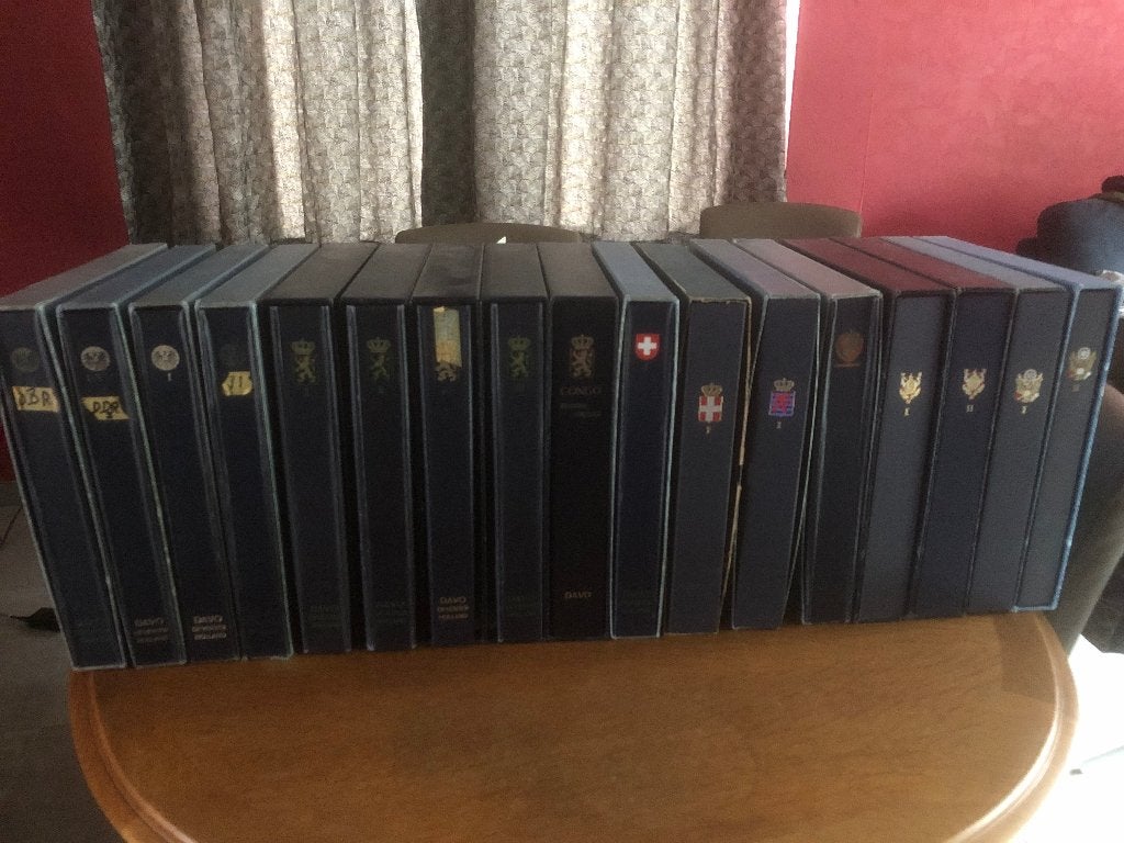 postzegelverzameling, Ophalen