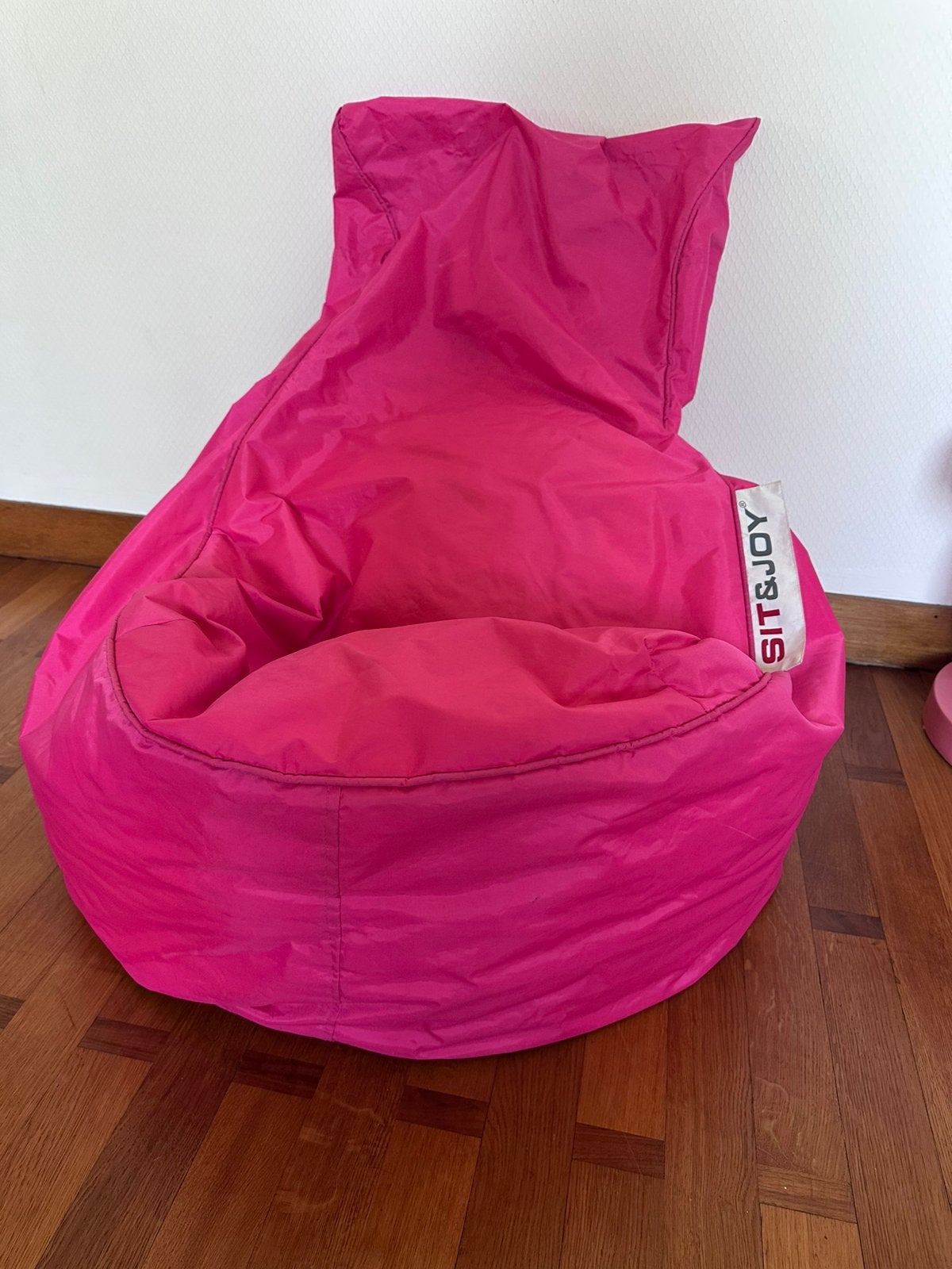 Roze Sit&Joy zitzak, Ophalen, Gebruikt, Roze, Zitzak